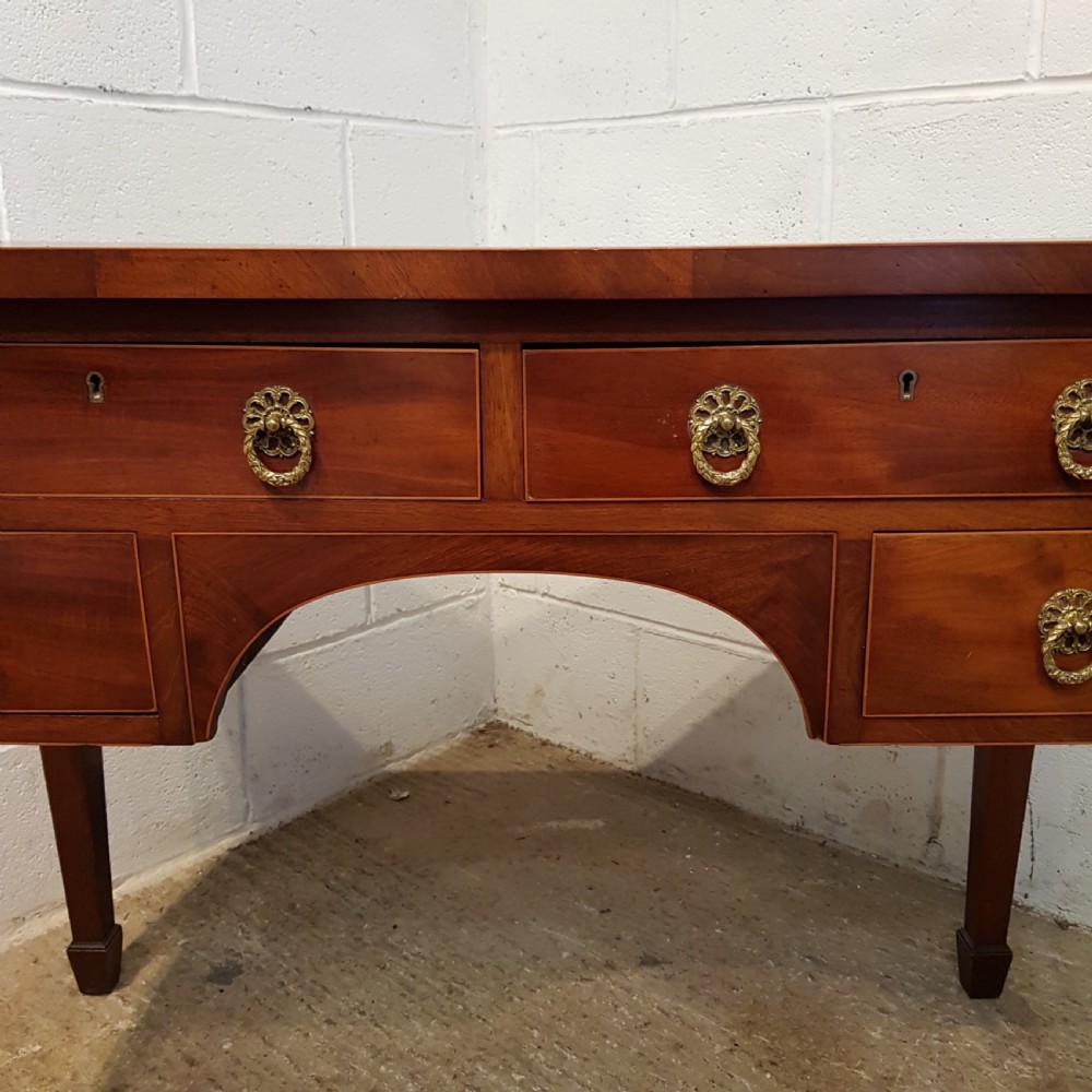 ANTIQUE REGENCY MAHOGANY WRITING DESK C1820 View III