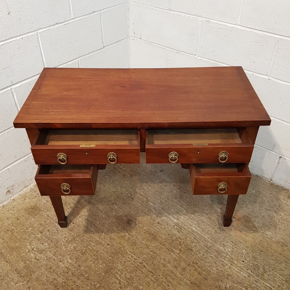 ANTIQUE REGENCY MAHOGANY WRITING DESK C1820 View V