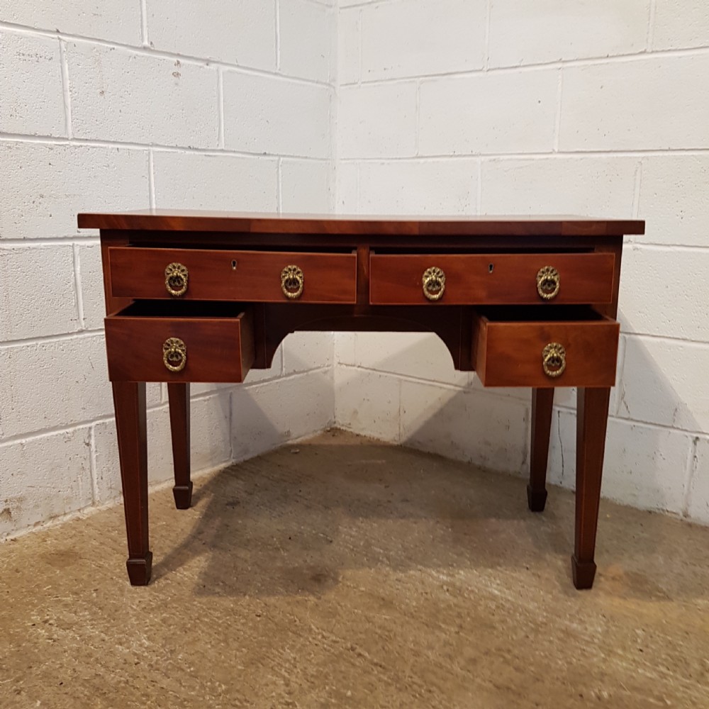 ANTIQUE REGENCY MAHOGANY WRITING DESK C1820 View VI