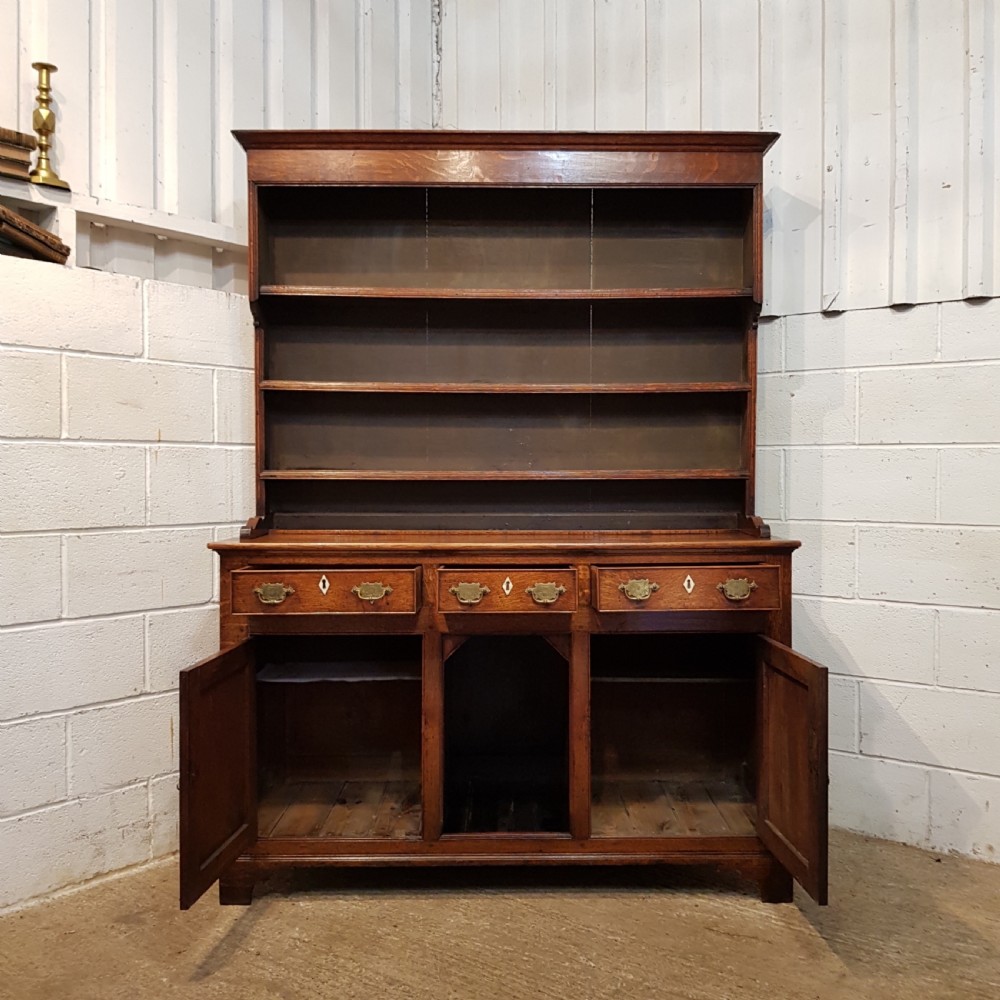 ANTIQUE 18TH CENTURY PERIOD COUNTRY OAK DRESSER C1780 View VII