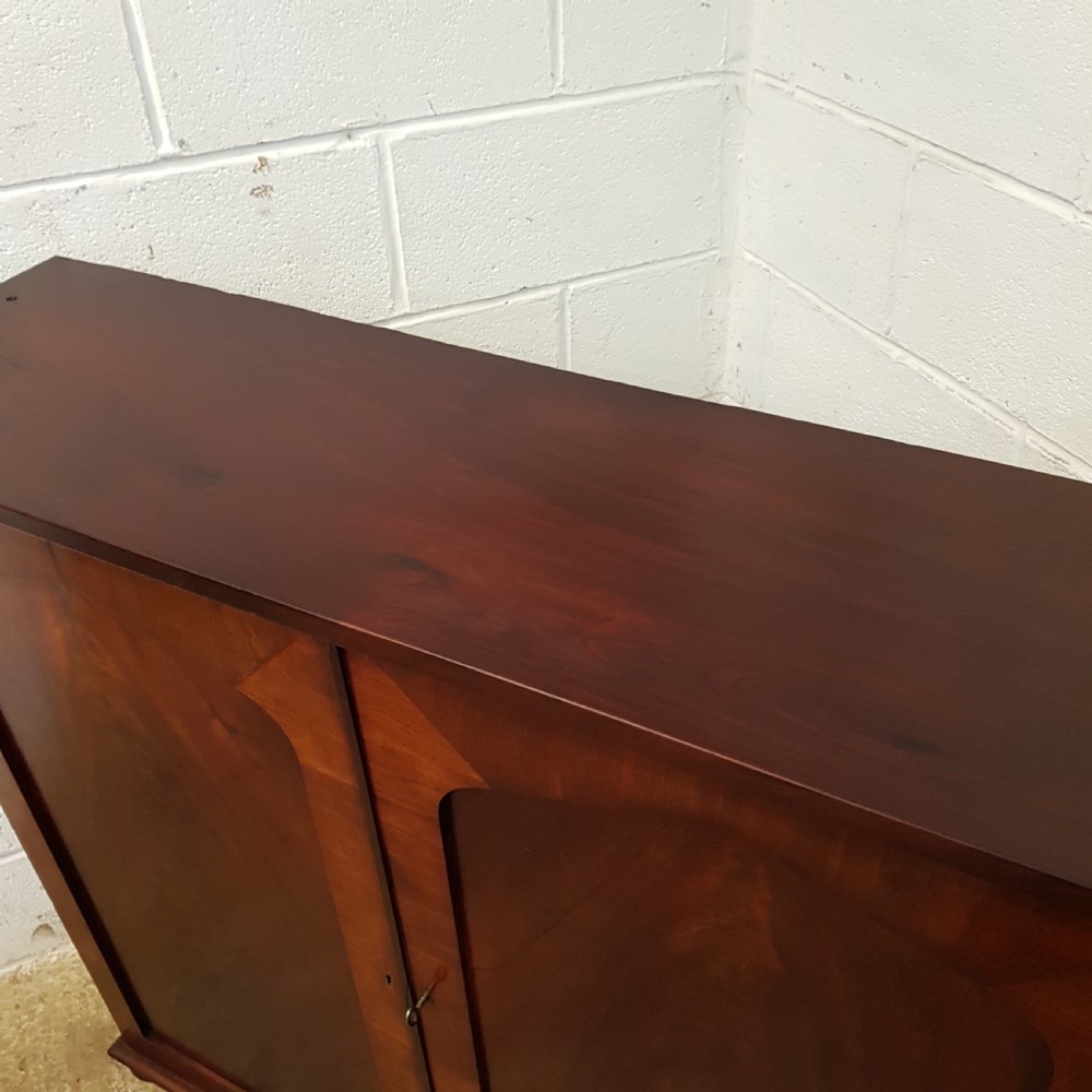 ANTIQUE WILLIAM 1V MAHOGANY CUPBOARD C1830 View VI