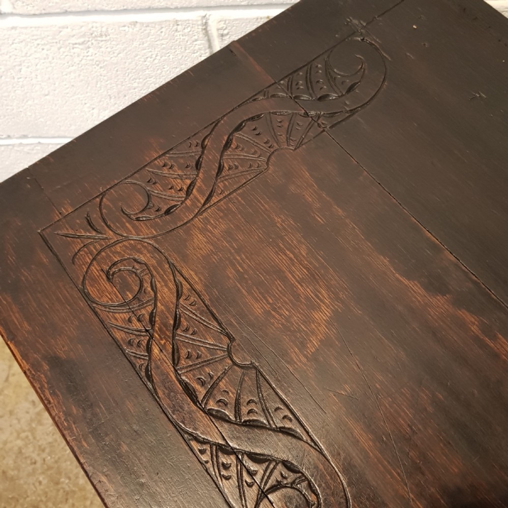 ANTIQUE 18TH CENTURY COUNTRY OAK DRESSER BASE C1780 View V