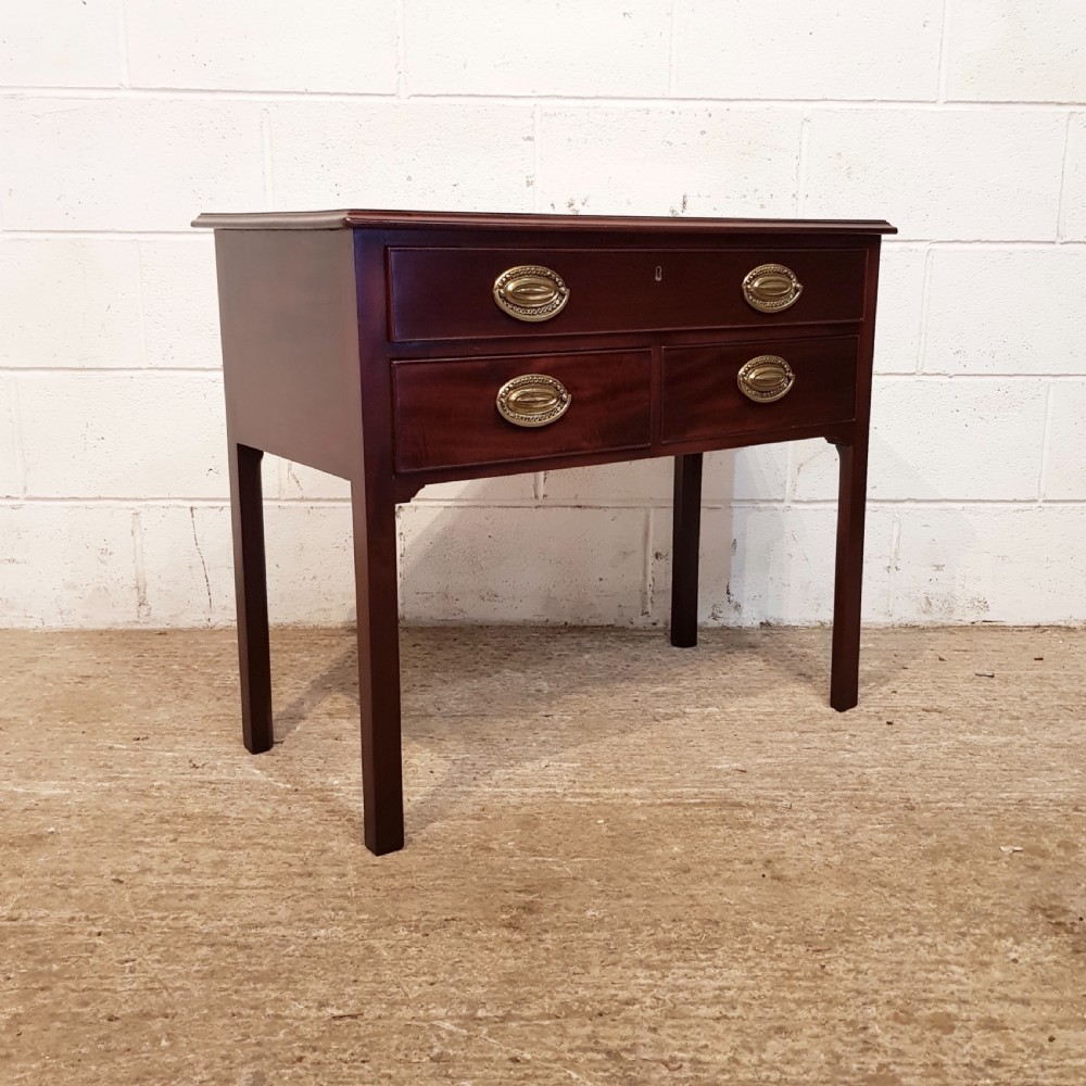 ANTIQUE REGENCY MAHOGANY SIDE TABLE LOWBOY C1820 View VII