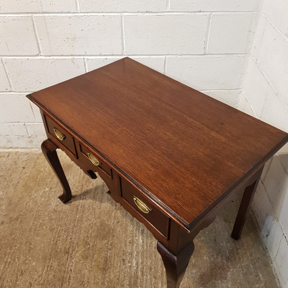 ANTIQUE LATE 18TH CENTURY OAK LOWBOY C1780 View IV