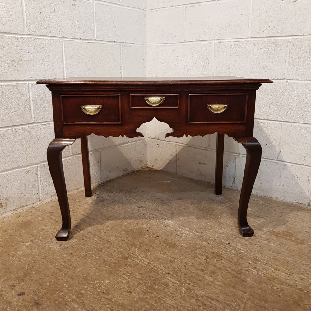 ANTIQUE LATE 18TH CENTURY OAK LOWBOY C1780 View VI