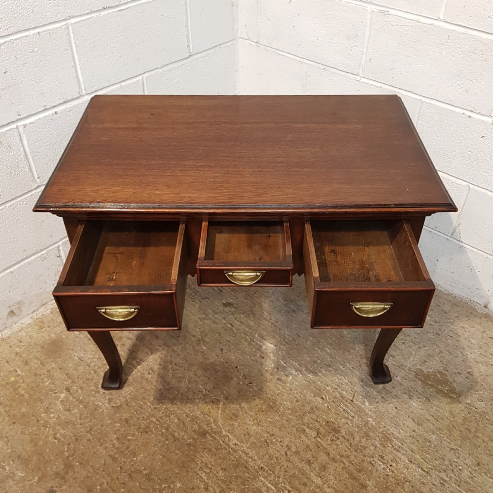 ANTIQUE LATE 18TH CENTURY OAK LOWBOY C1780 View VII