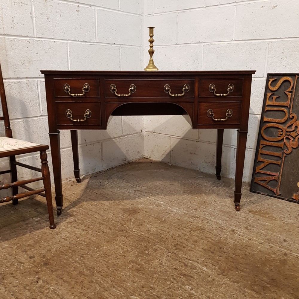 ANTIQUE EDWARDIAN MAHOGANY DESK C1900