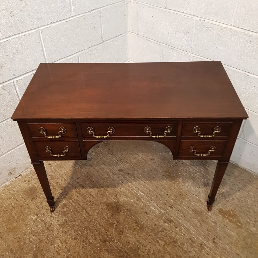 ANTIQUE EDWARDIAN MAHOGANY DESK C1900 View III