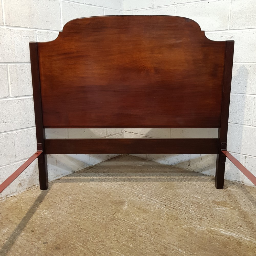 ANTIQUE MAHOGANY DOUBLE BED C1920 View II