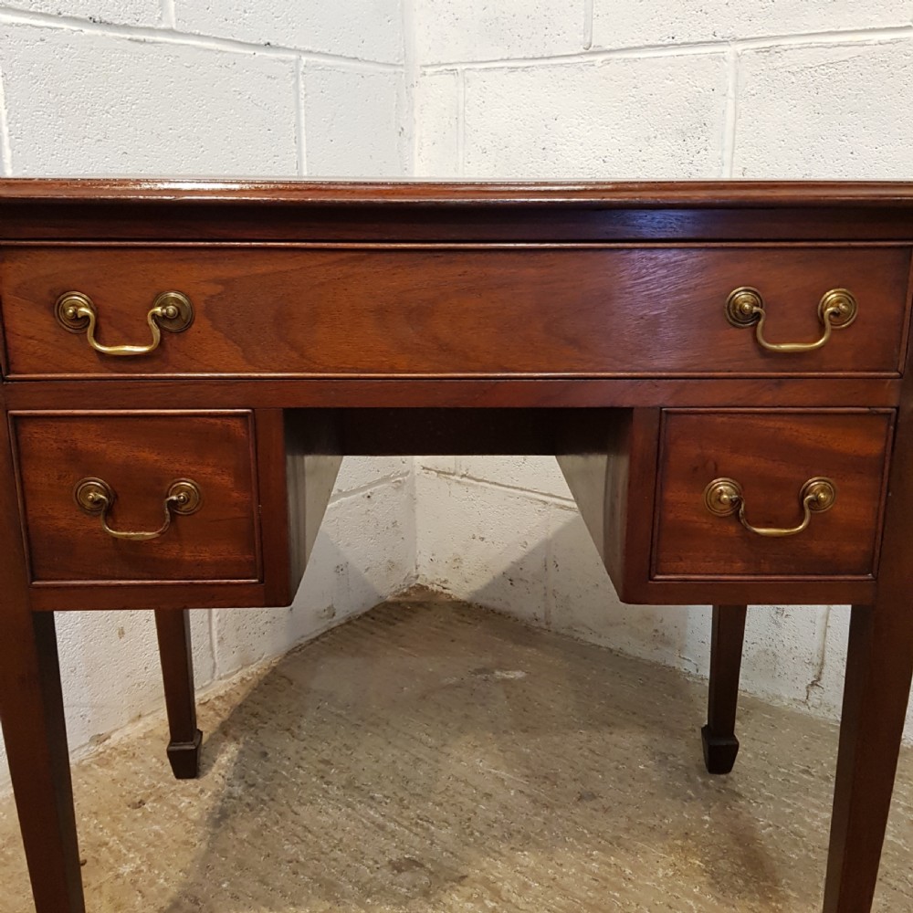 ANTIQUE EDWARDIAN REGENCY MAHOGANY LOWBOY C1900 View IV
