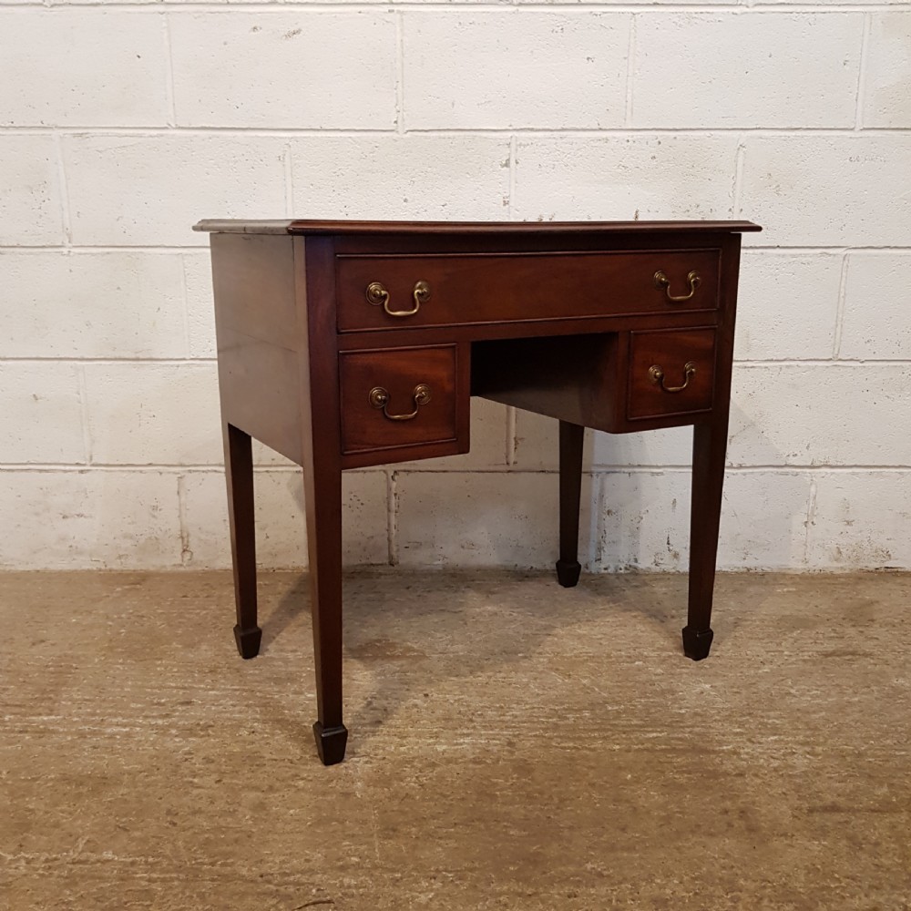ANTIQUE EDWARDIAN REGENCY MAHOGANY LOWBOY C1900 View VII