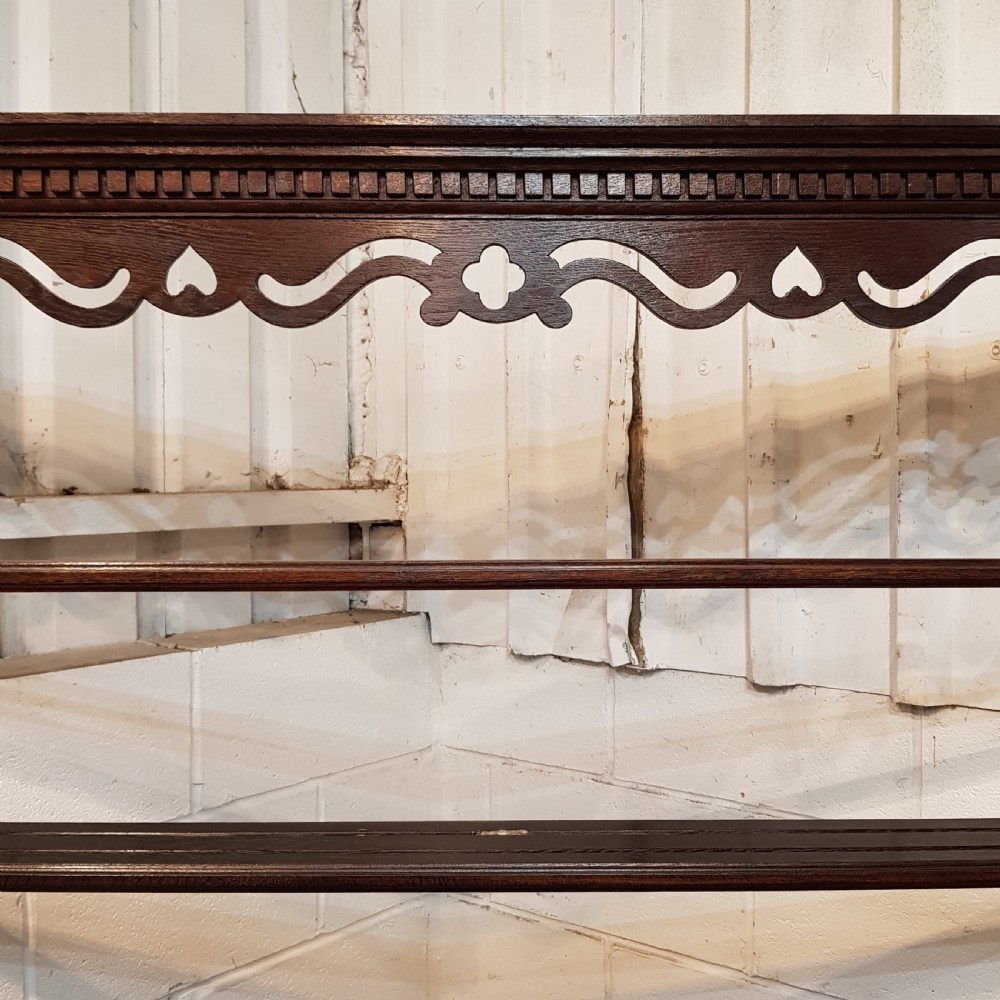 ANTIQUE VICTORIAN OAK DRESSER C1860 View VIII