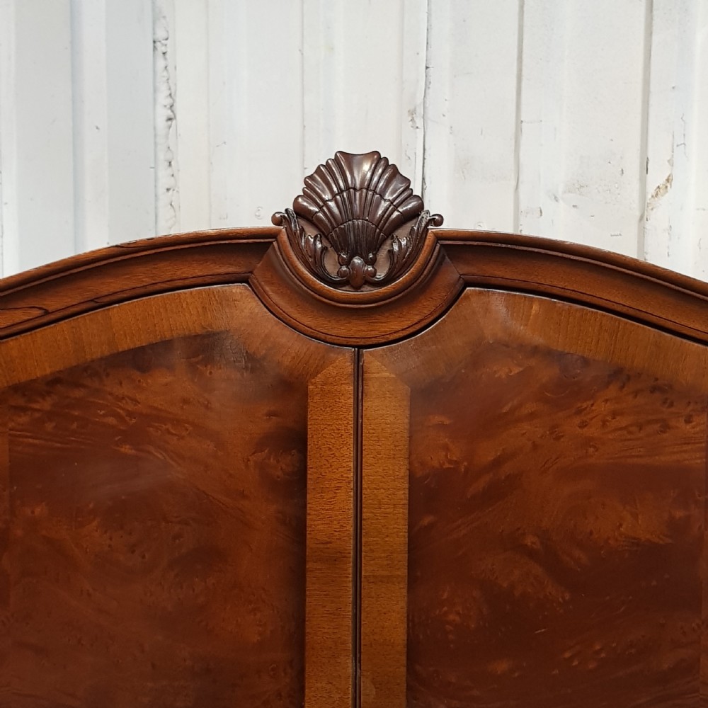 ANTIQUE BURR WALNUT DOUBLE WARDROBE BY WARING & GILLOWS C1920 View IV