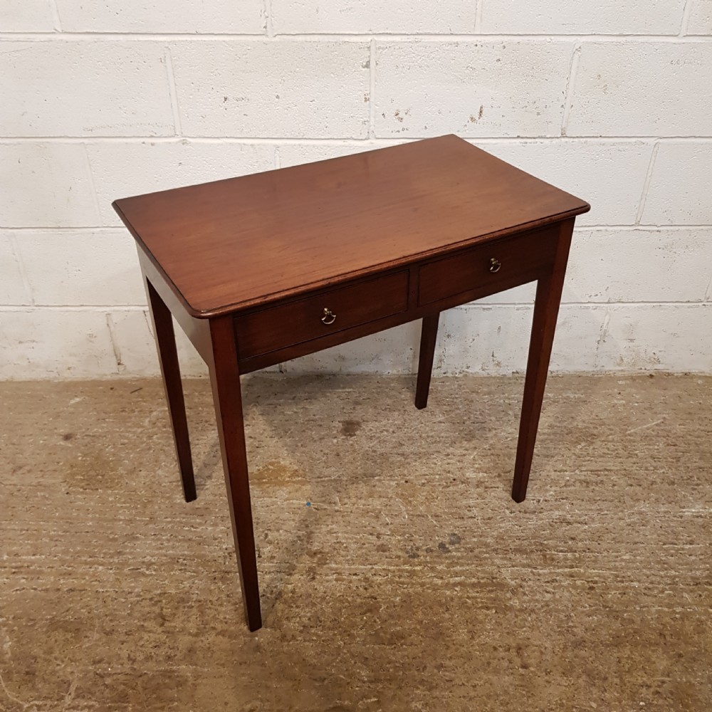 ANTIQUE REGENCY SMALL MAHOGANY SIDE TABLE C1820 View VII