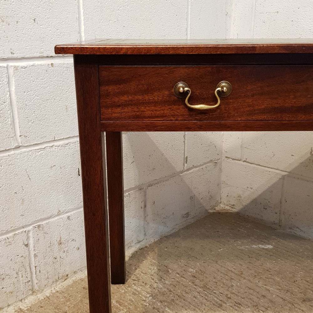 ANTIQUE EDWARDIAN SMALL MAHOGANY WRITING TABLE C1900 View VI