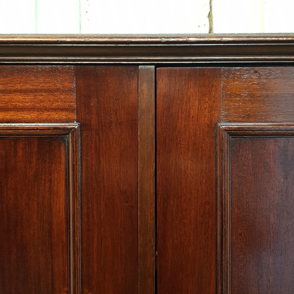 ANTIQUE EDWARDIAN MAHOGANY WARDROBE COMPACTUM C1900 View VI
