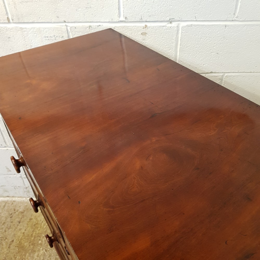 ANTIQUE VICTORIAN MAHOGANY CHEST OF DRAWERS C1880 View III