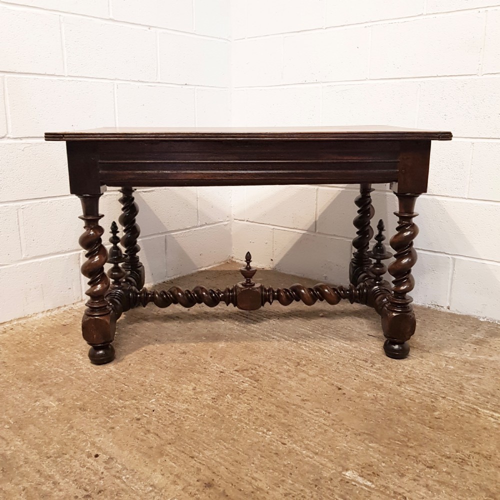 ANTIQUE 18TH CENTURY HOINED OAK WRITING DESK C1780 View VIII