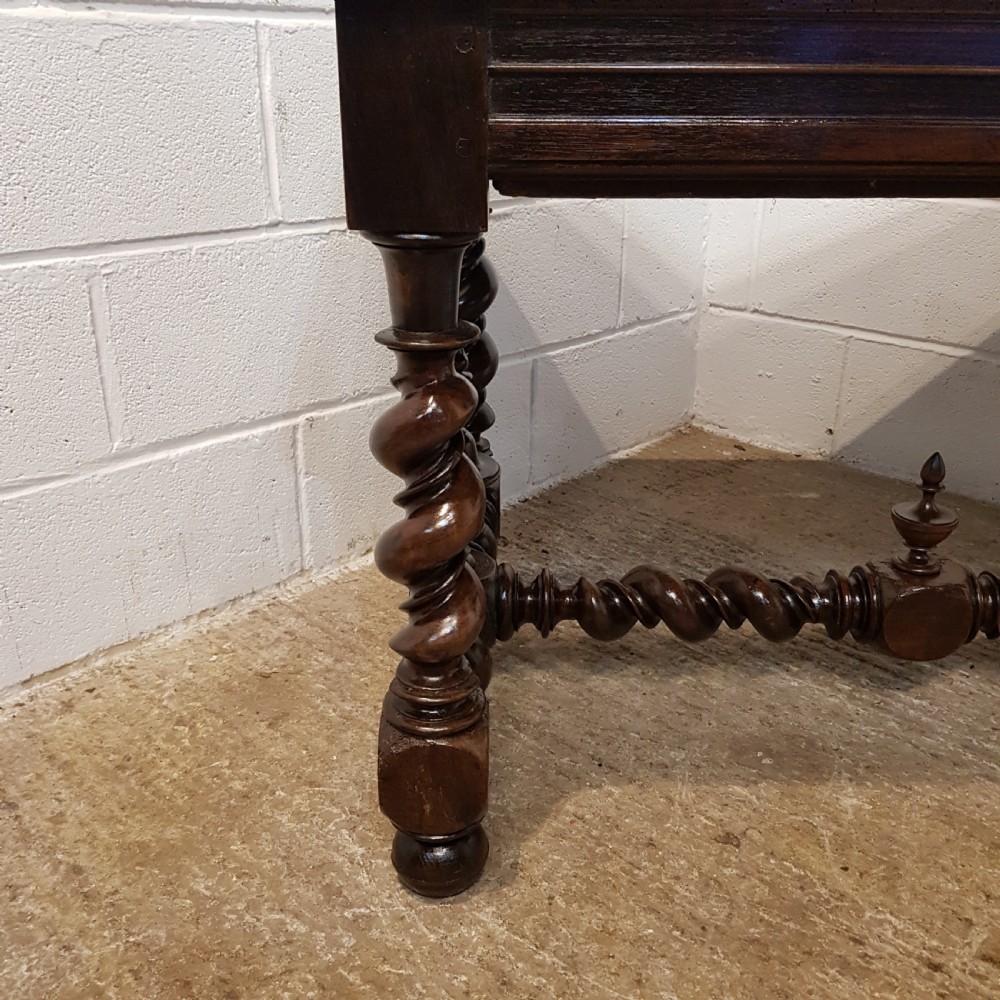 ANTIQUE 18TH CENTURY HOINED OAK WRITING DESK C1780 View IX