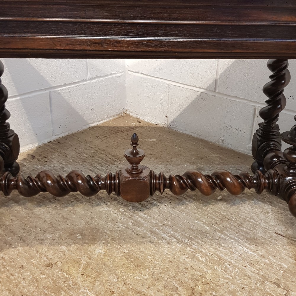 ANTIQUE 18TH CENTURY HOINED OAK WRITING DESK C1780 View X
