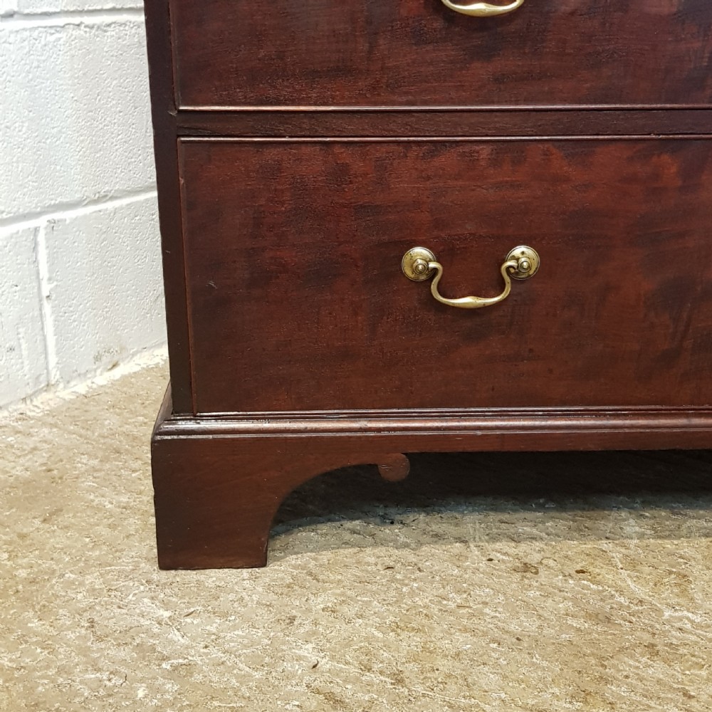 ANTIQUE REGENCY MAHOGANY CHEST OF DRAWERS C1820 View V