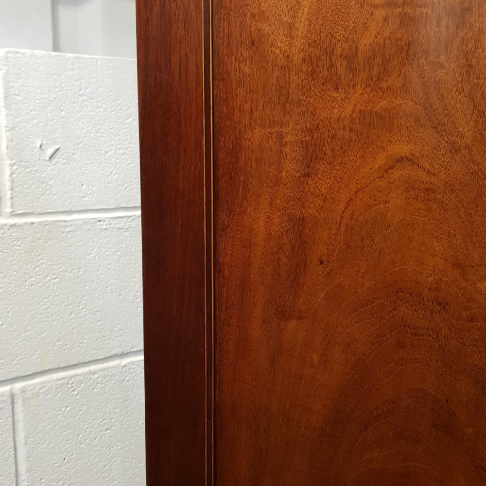 ANTIQUE REGENCY MAHOGANY Y DOUBLE WARDROBE C1820 View III