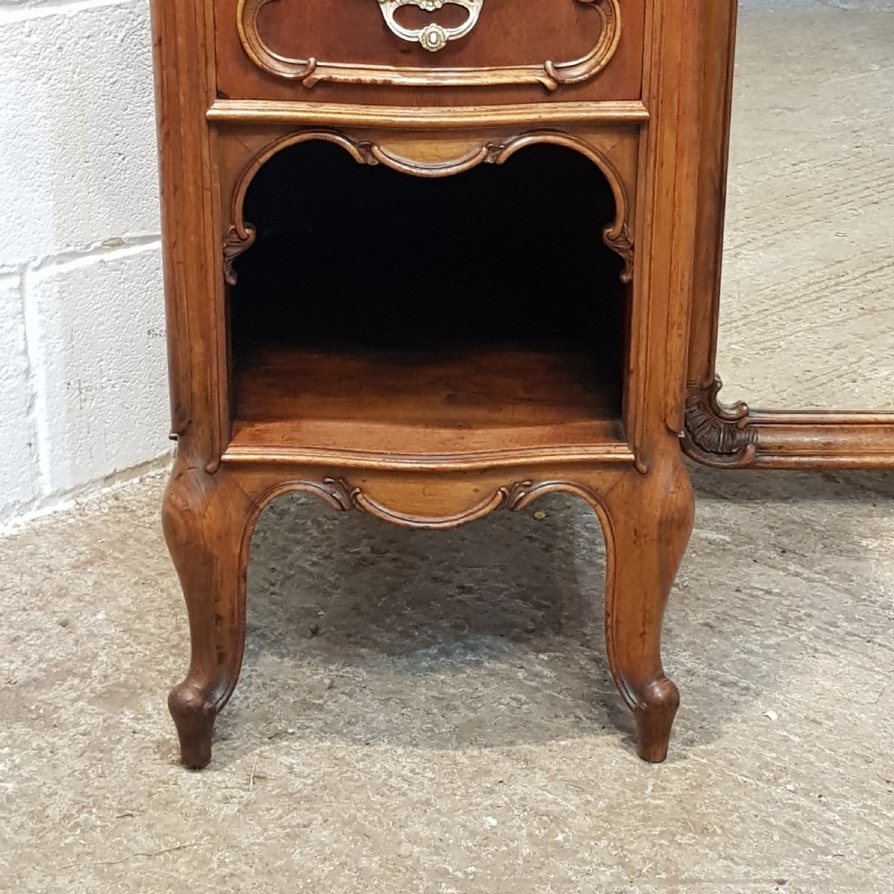 SUPERB ANTIQUE LATE 19TH CENTURY FRENCH WALNUT DRESSING TABLE & STTOOL C1890 View VII