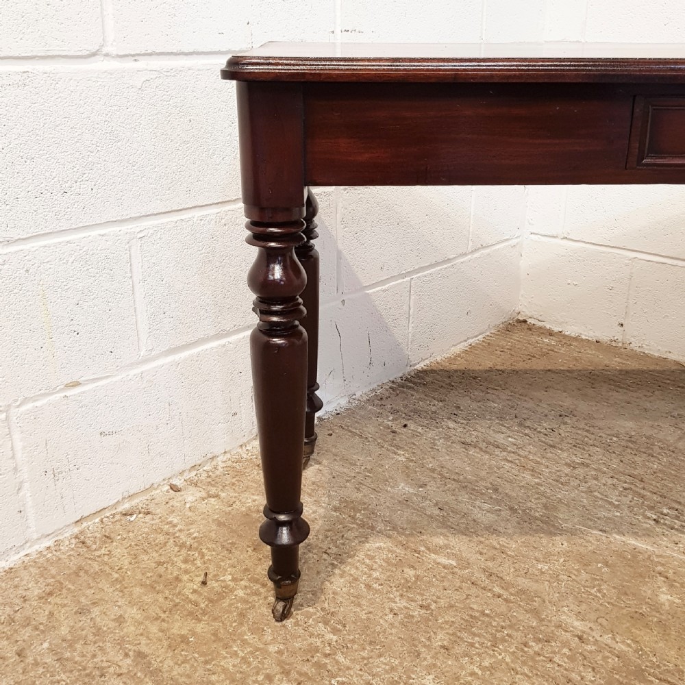 ANTIQUE VICTORIAN MAHOGANY CONSOLE TABLE C1880 View II