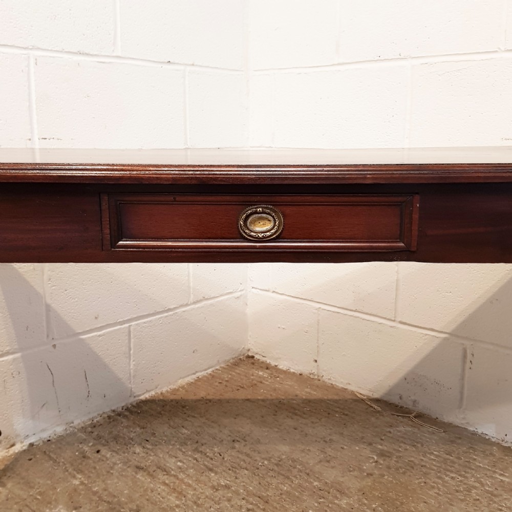 ANTIQUE VICTORIAN MAHOGANY CONSOLE TABLE C1880 View IV