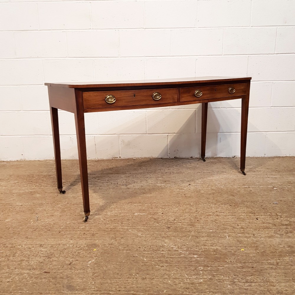 ANTIQUE REGENCY MAHOGANY CONSOLE TABLE C1820 View II