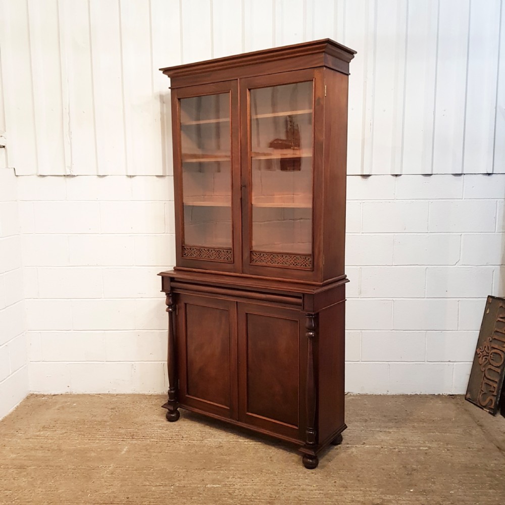 ANTIQUE CARVED OAK HALL ROBEC1920 View X