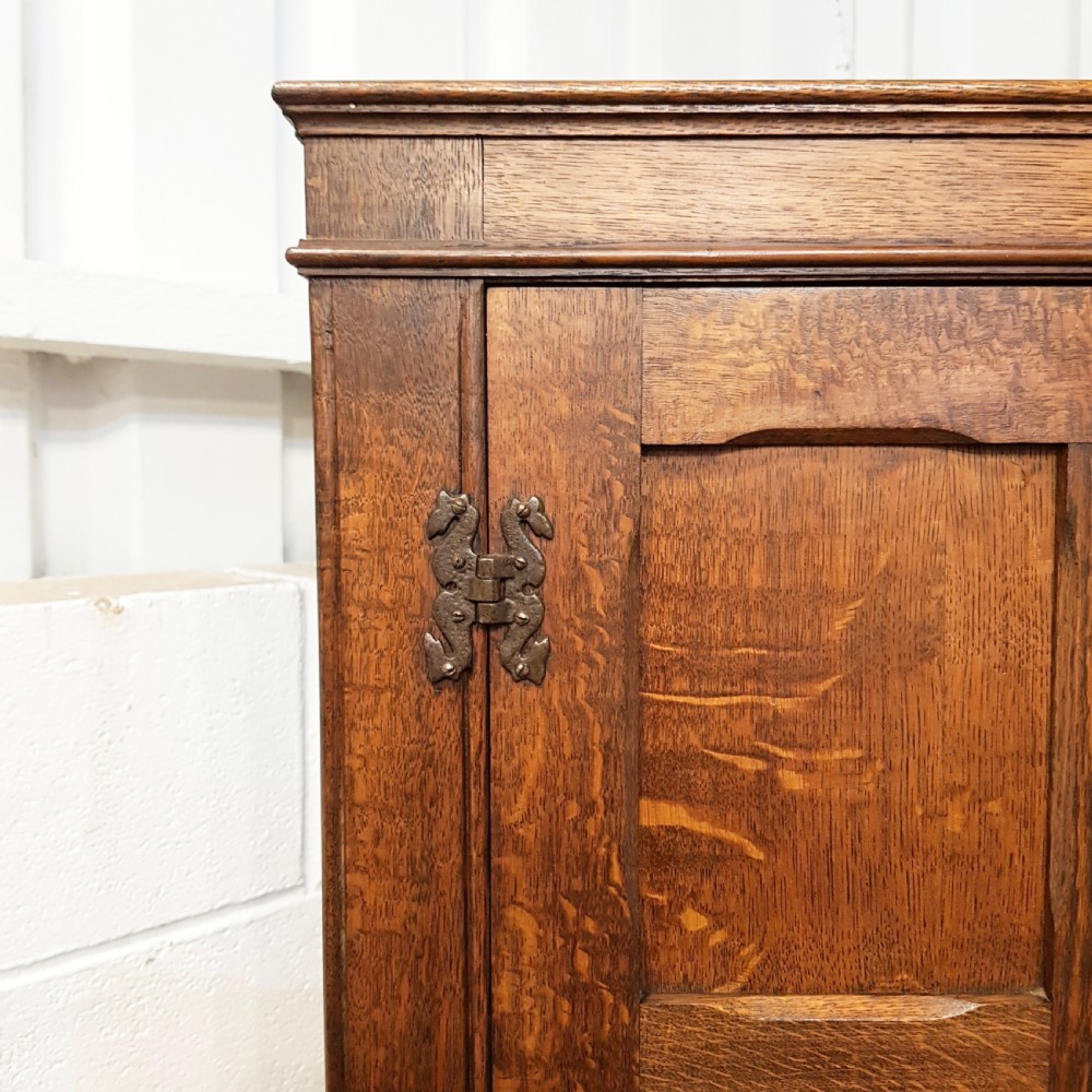 ANTIQUE OAK FITTED WARDROBE C1920 View VII