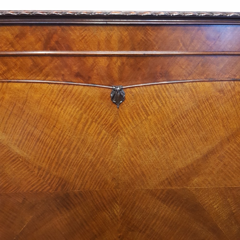 ANTIQUE MAHOGANY DOUBLE BED C1920 View VI