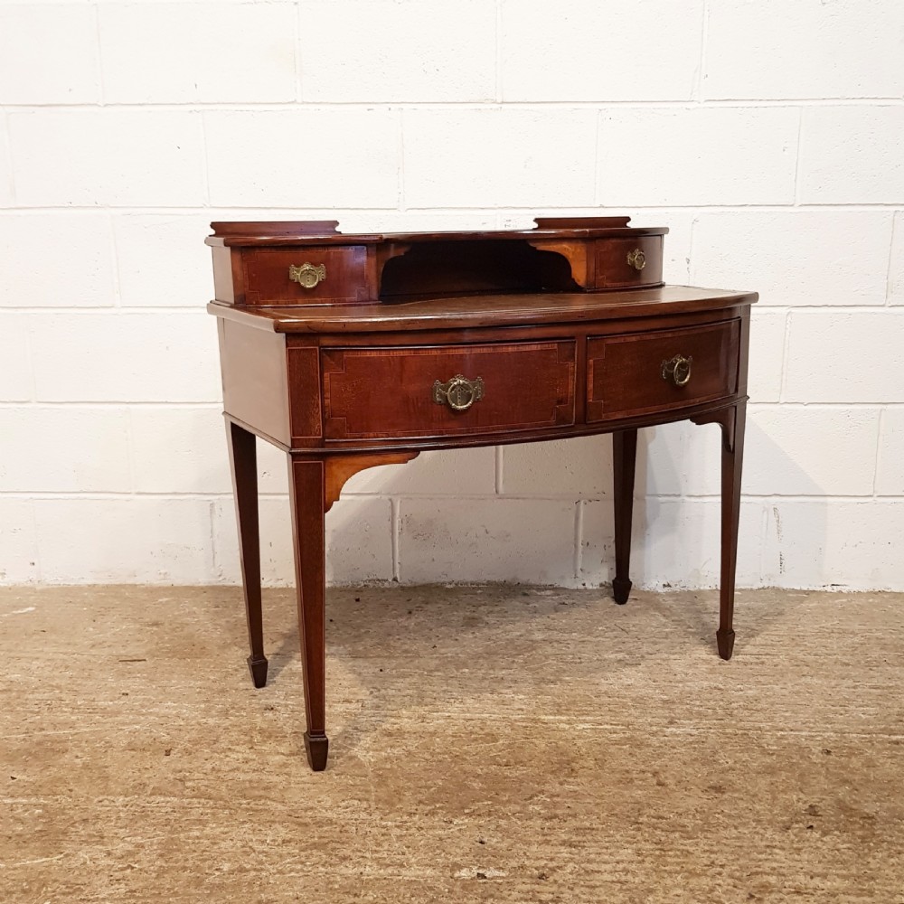 ANTIQUE EDWARDIAN MAHOGANY LADIES WRITING DESK C190 View VII