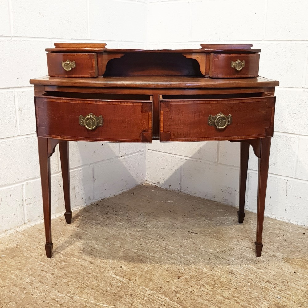 ANTIQUE EDWARDIAN MAHOGANY LADIES WRITING DESK C190 View VIII