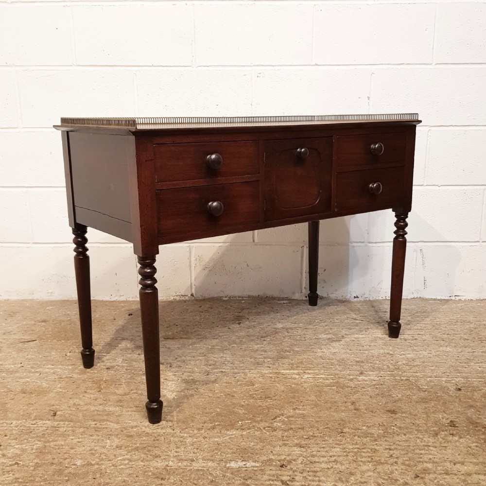 ANTIQUE 18TH CENTURY MAHOGANY SIDE TABLE C1780 View IV
