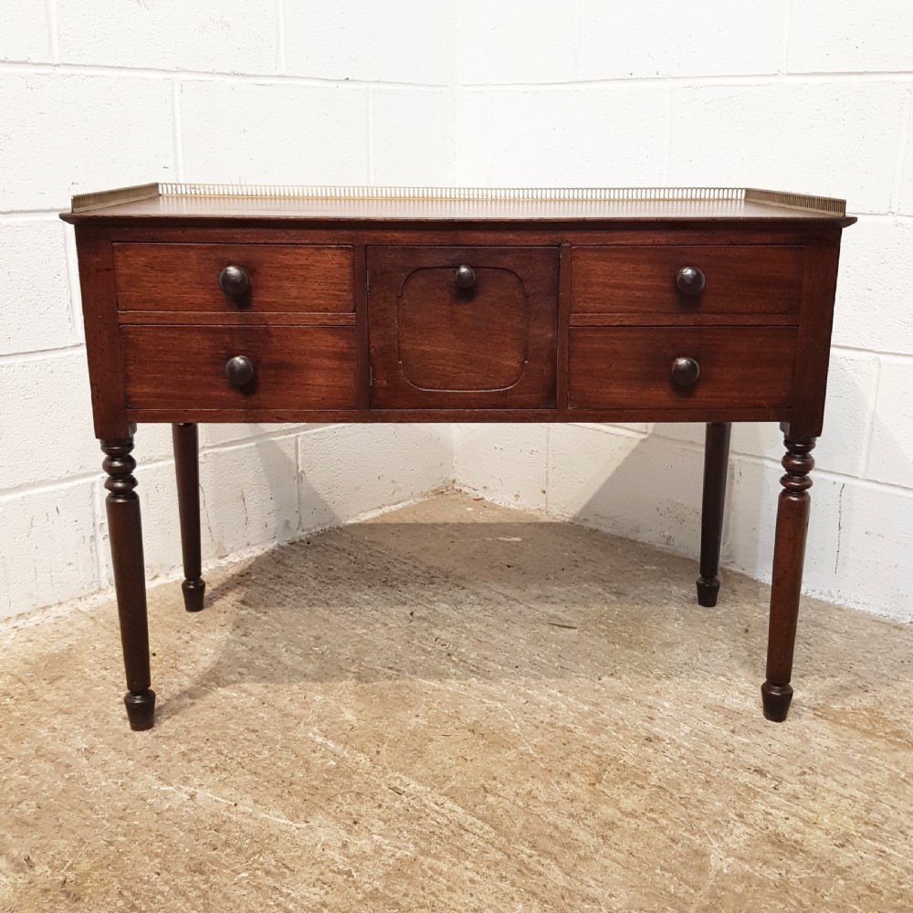 ANTIQUE 18TH CENTURY MAHOGANY SIDE TABLE C1780 View VII