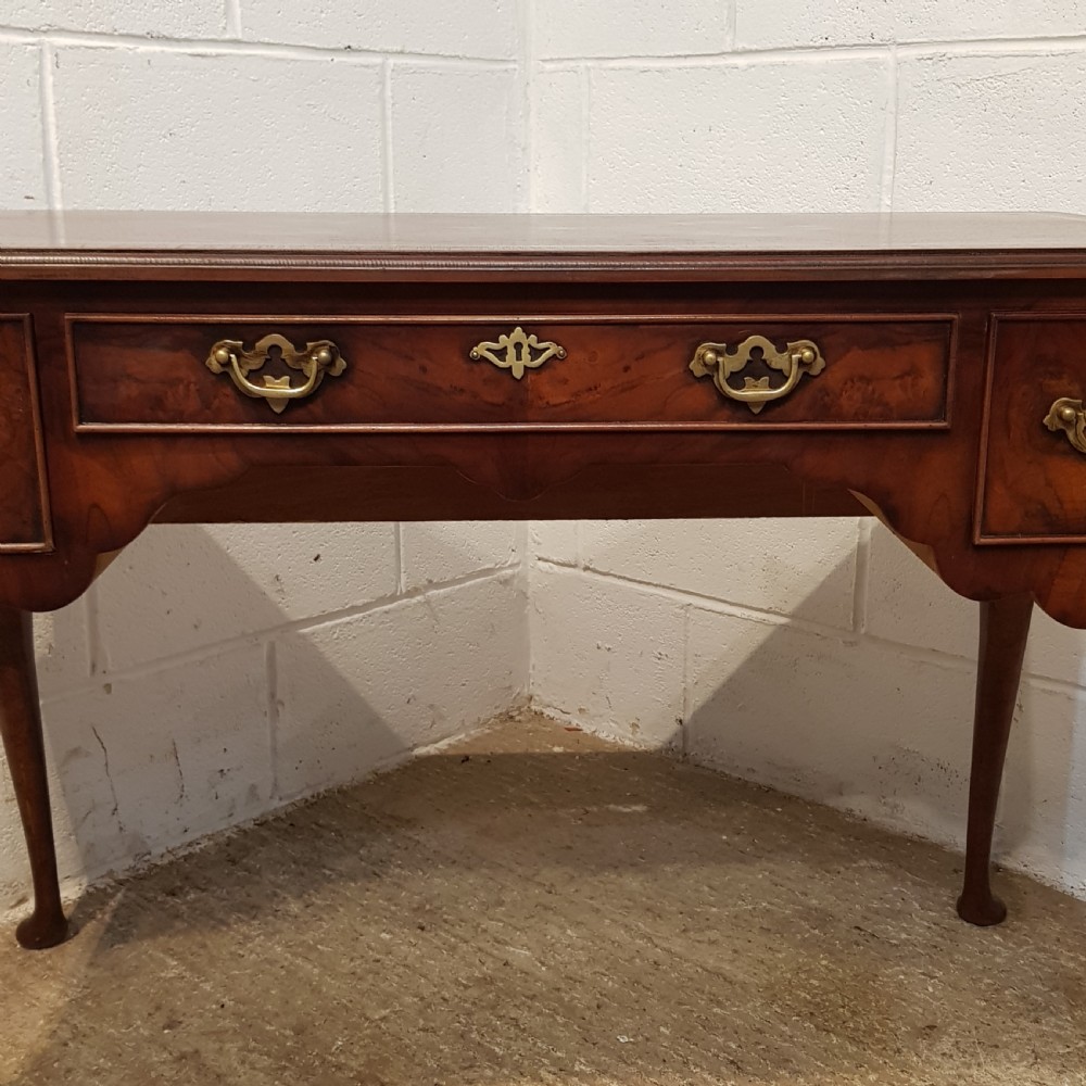 ANTIQUE WALNUT LOWBOY DESK C1920 View VI