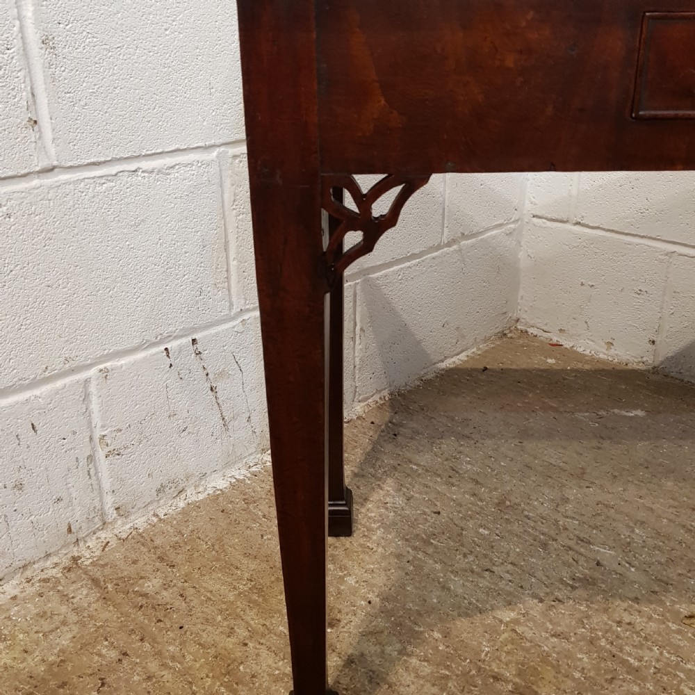 ANTIQUE 18TH CENTURY MAHOGANY FOLD OVER TEA TABLE C1780 View II