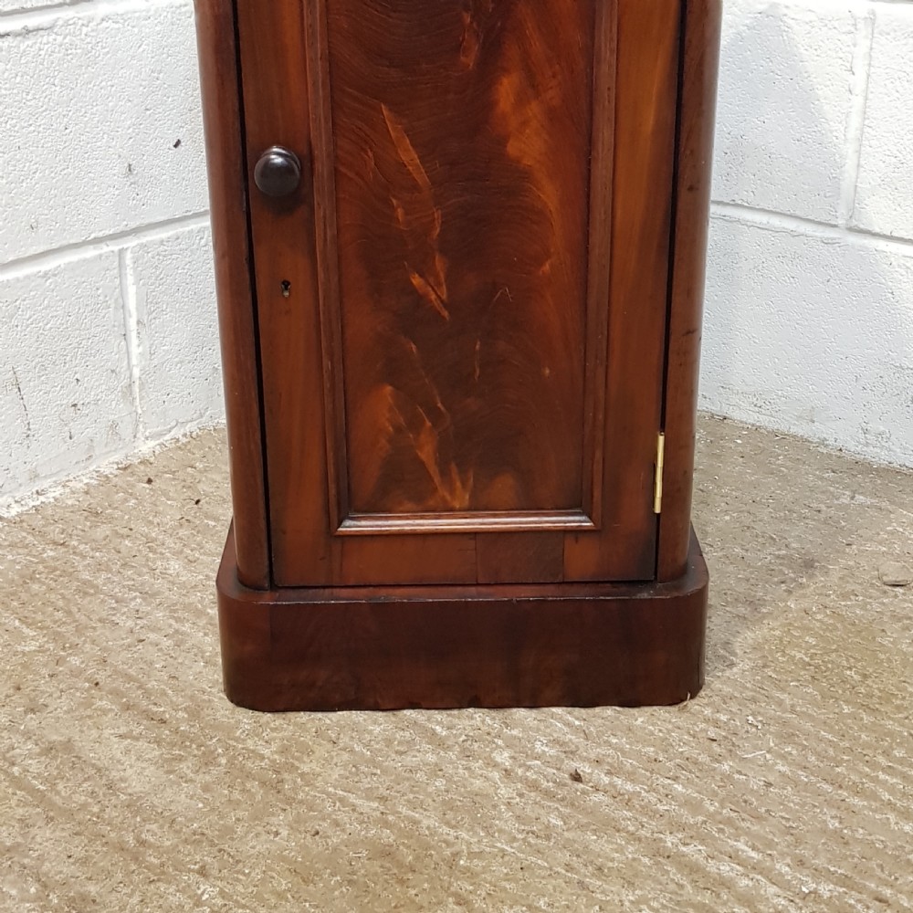 ANTIQUE VICTORIAN. AHOGANY BEDSIDE CUPBOARD C1880 View VI
