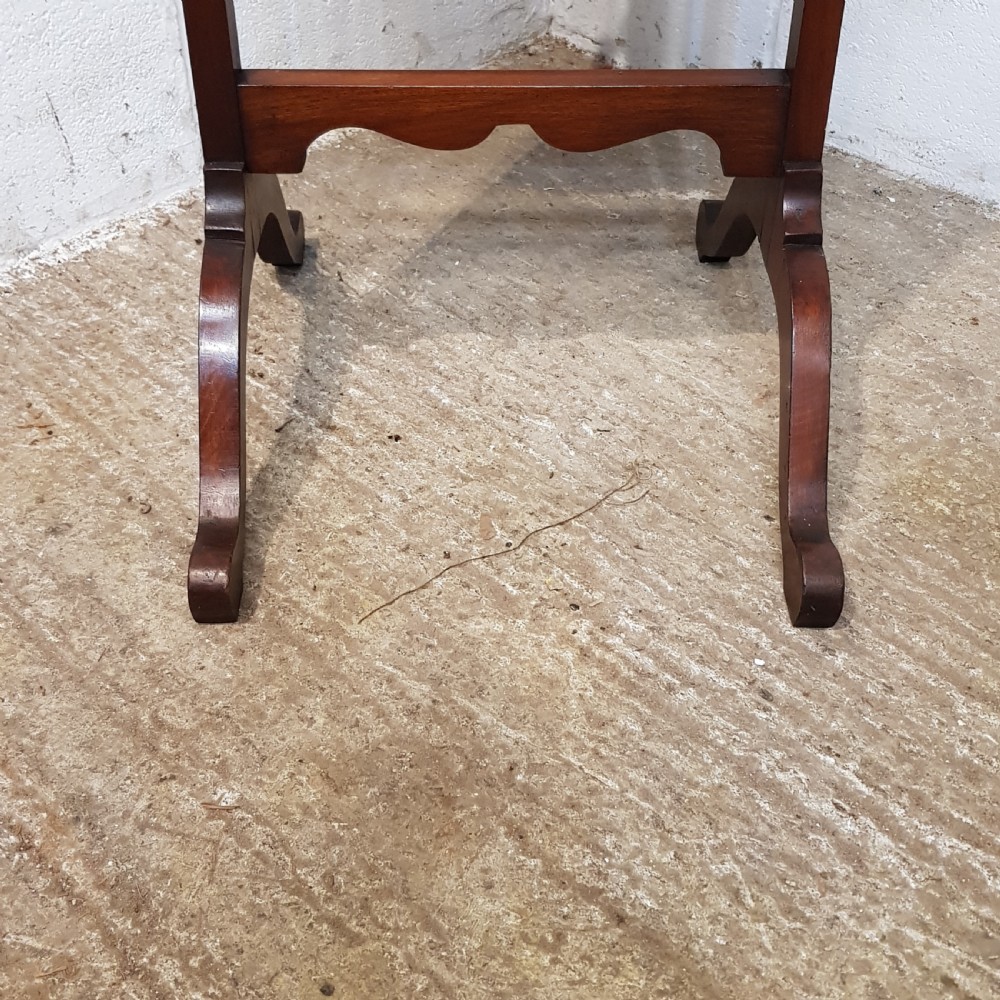 ANTIQUE MAHOGANY CHEVAL MIRROR C1920 View VI