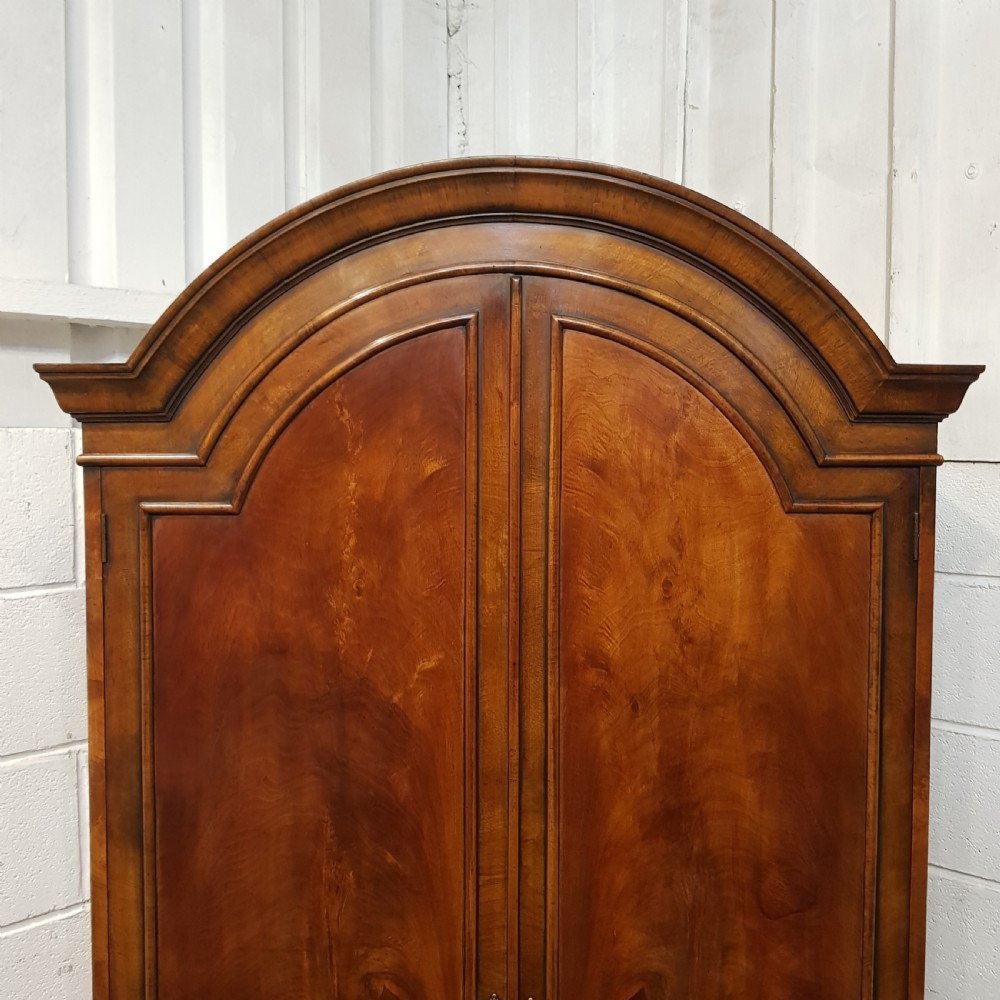 ANTIQUE BURR WALNUT DOUBLE WARDROBE C1920 View VII