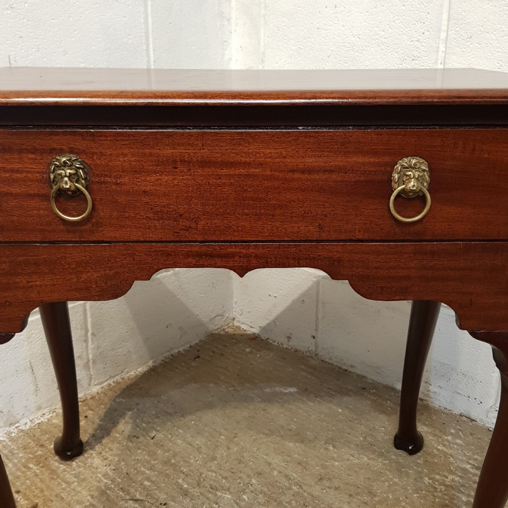ANTIQUE18TH CENTURY MAHOGANY LOW BOY C1780 View V