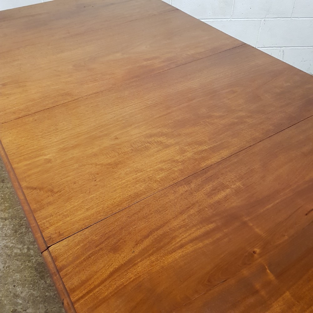 ANTIQUE VICTORIAN MAHOGANY EXTENDING DINING TABLE C1880 View VII