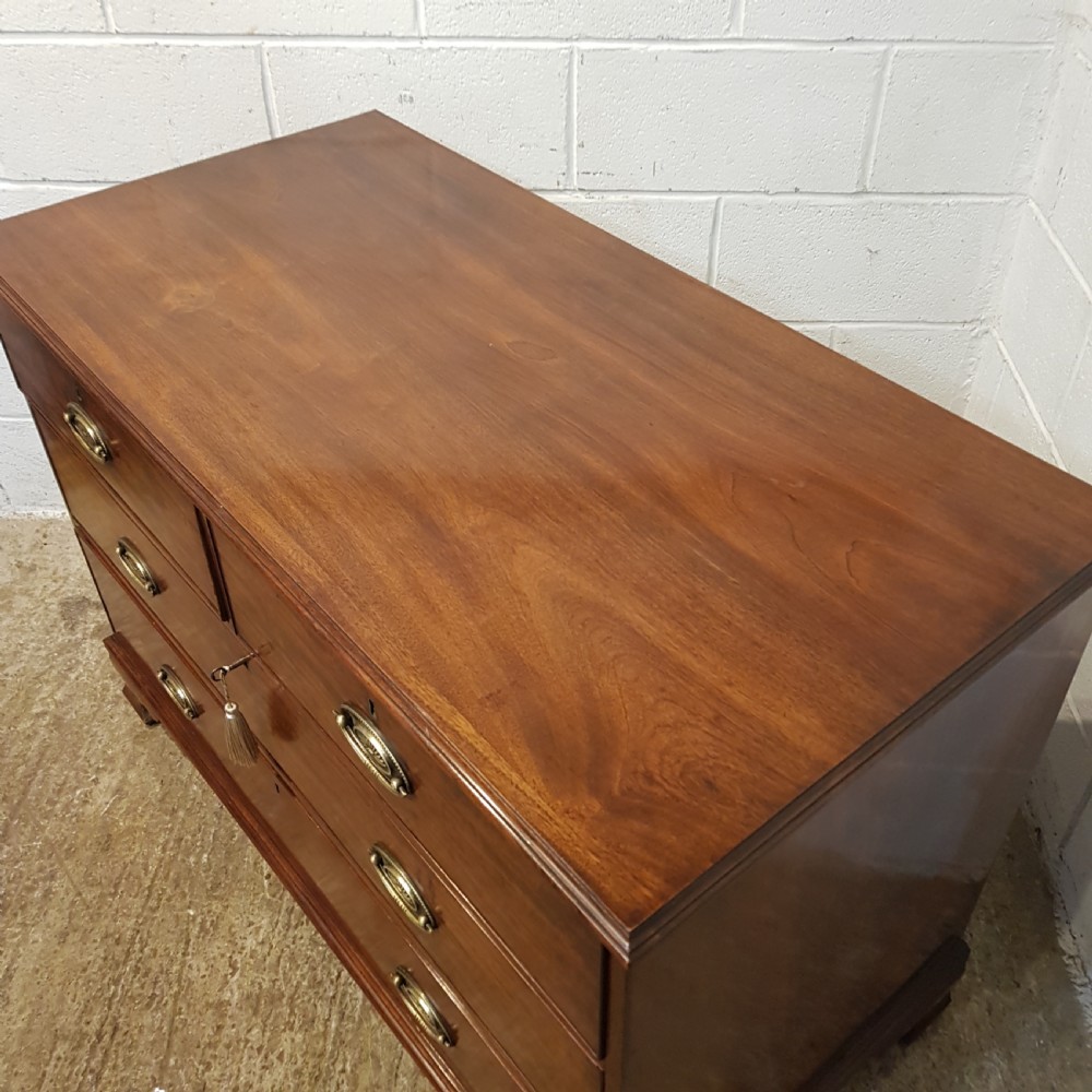 ANTIQUE 18TH CENTURY MAHOGANY CHEST OF DRAWERS C1780 View IV