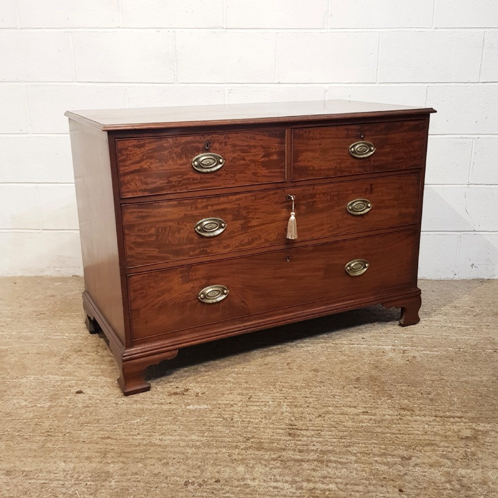 ANTIQUE 18TH CENTURY MAHOGANY CHEST OF DRAWERS C1780 View VI