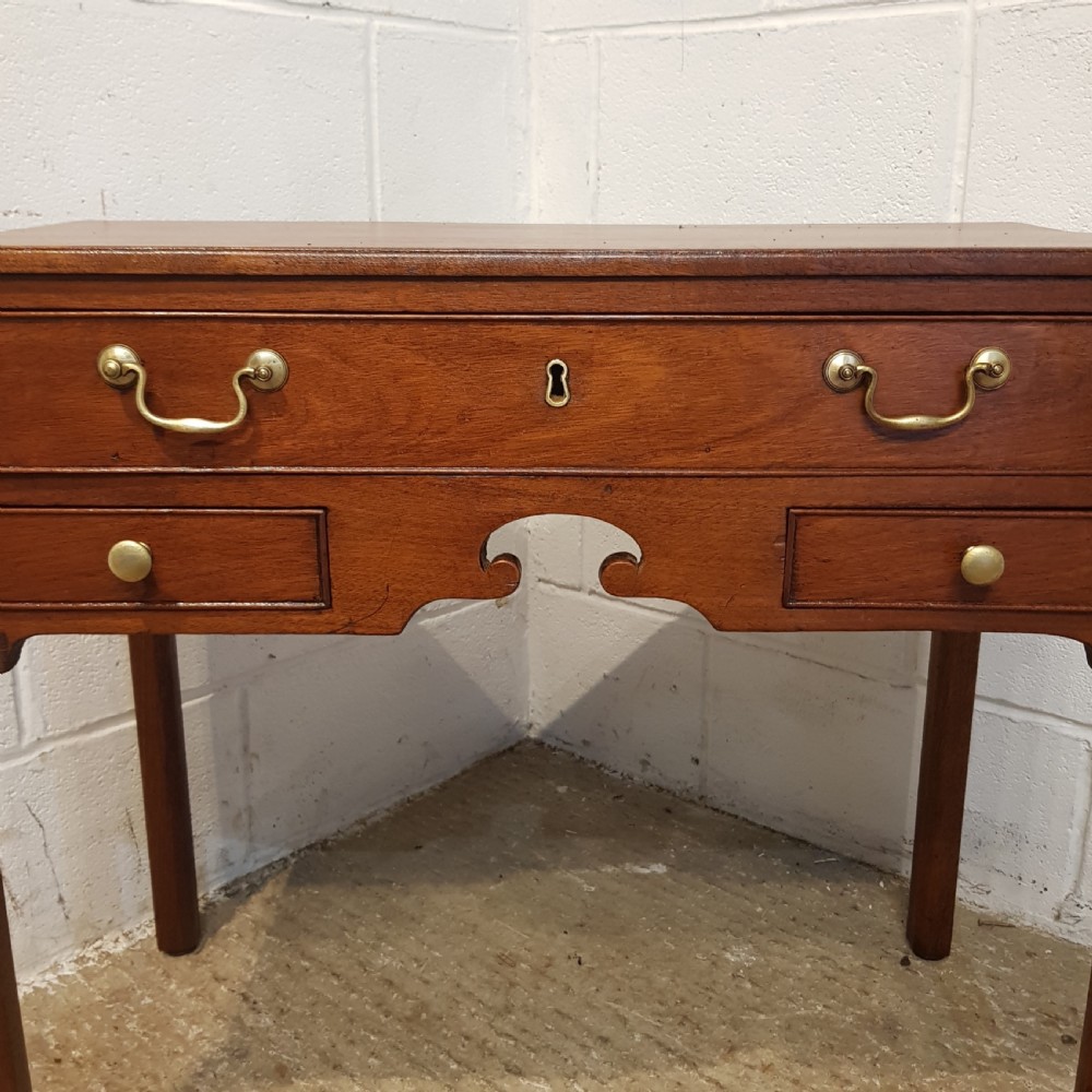 ANTIQUE 18TH CENTURY ENGLISH MAHOGANY LOWBOY LADIES WRITING TABLE C1780 View VII