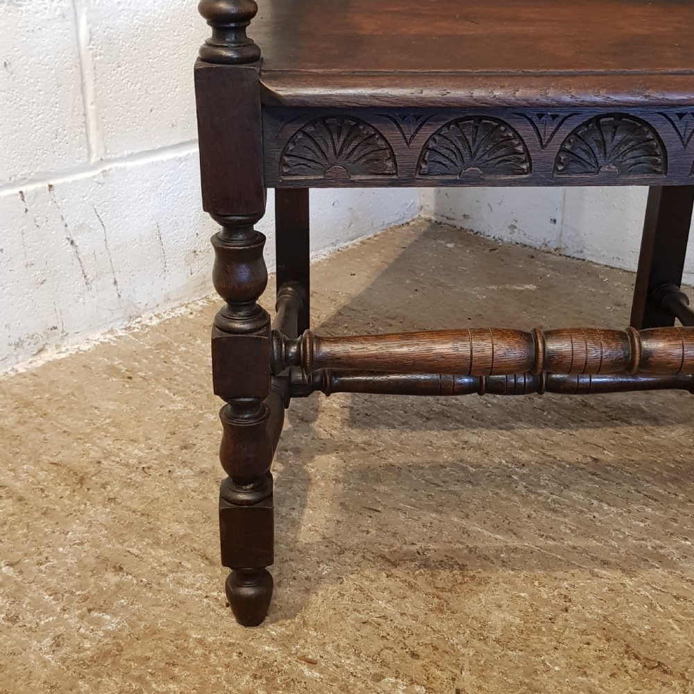 ANTIQUE 19TH CENTURY ENGLISH OAK WAINSCOT CHAIR C1860 View IX