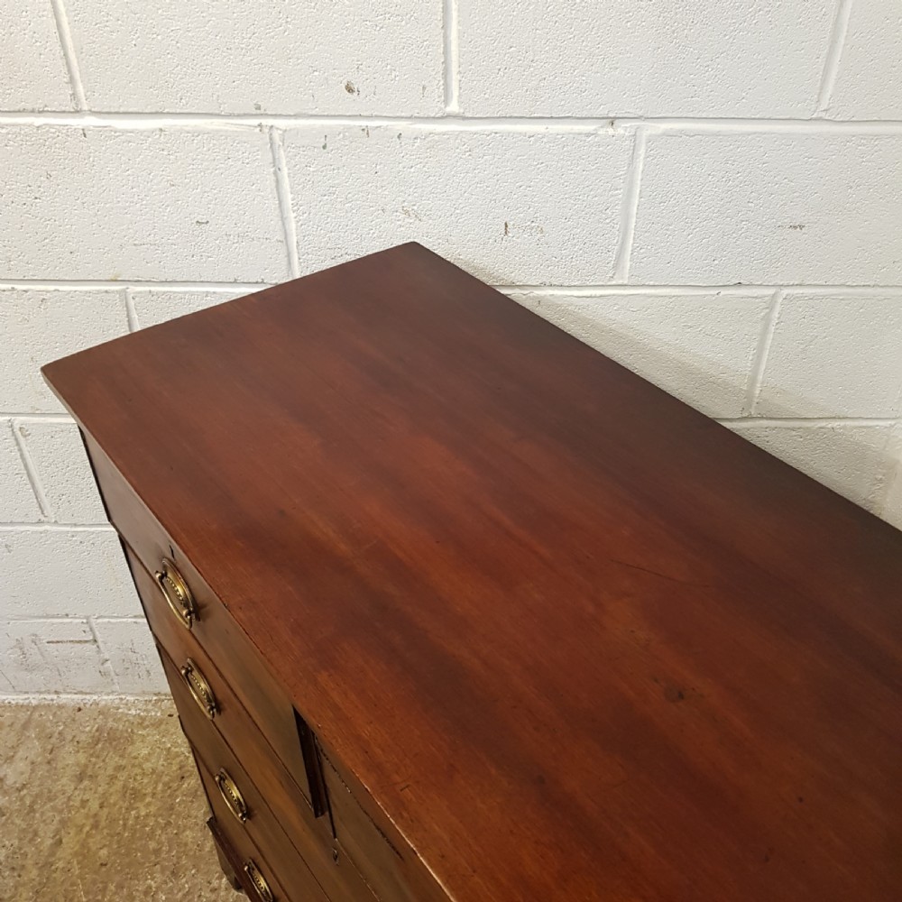ANTIQUE REGENCY MAHOGANY CHESTOF DRAWERS C1820 View IV