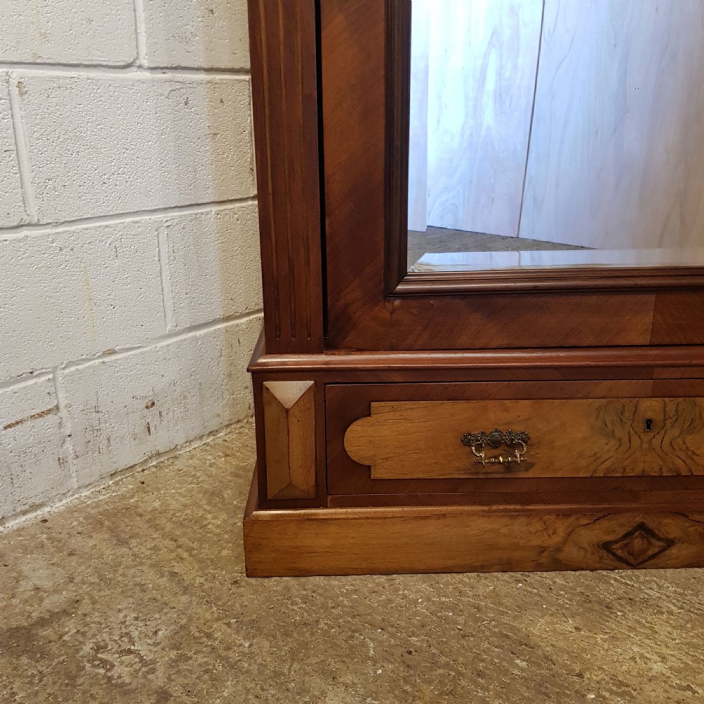 ANTIQUE  19TH CENTURY FRENCH  WALNUT ARMOIRE C1880 View II